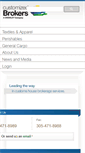 Mobile Screenshot of customizedbrokers.net